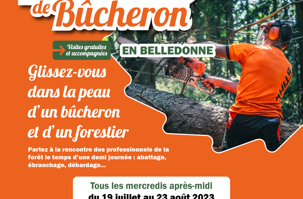 Du 19 juillet au 23 août – Vis ma Vie de Bûcheron